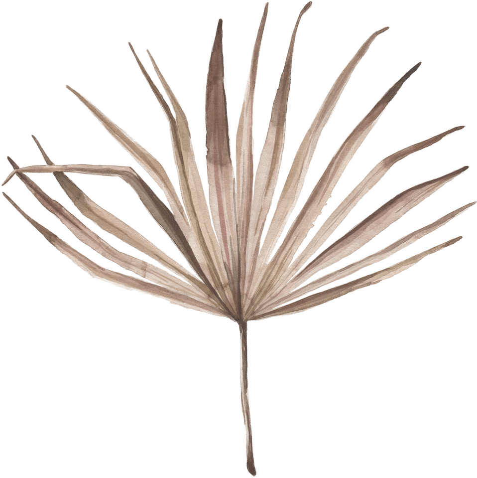 Modern oasis leaf